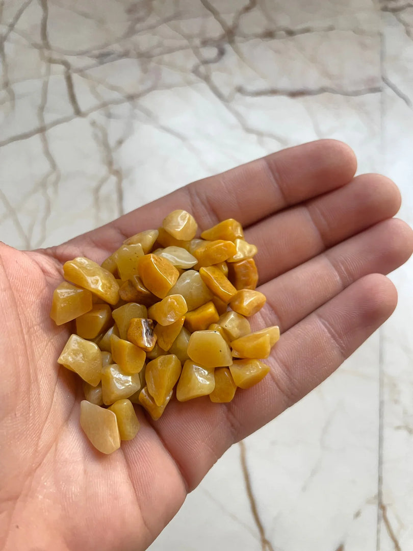 Yellow Aventurine Agate Stone